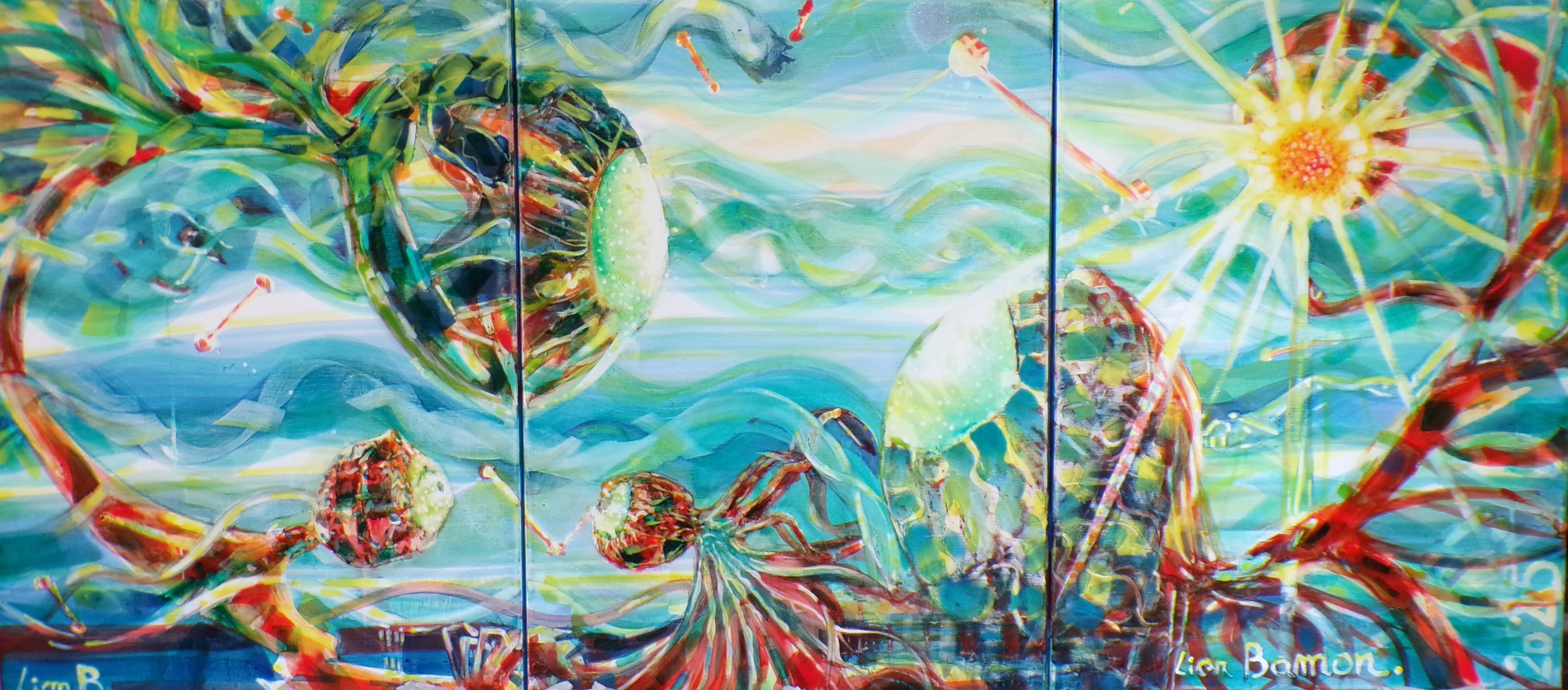 Lion Bamon painting 01