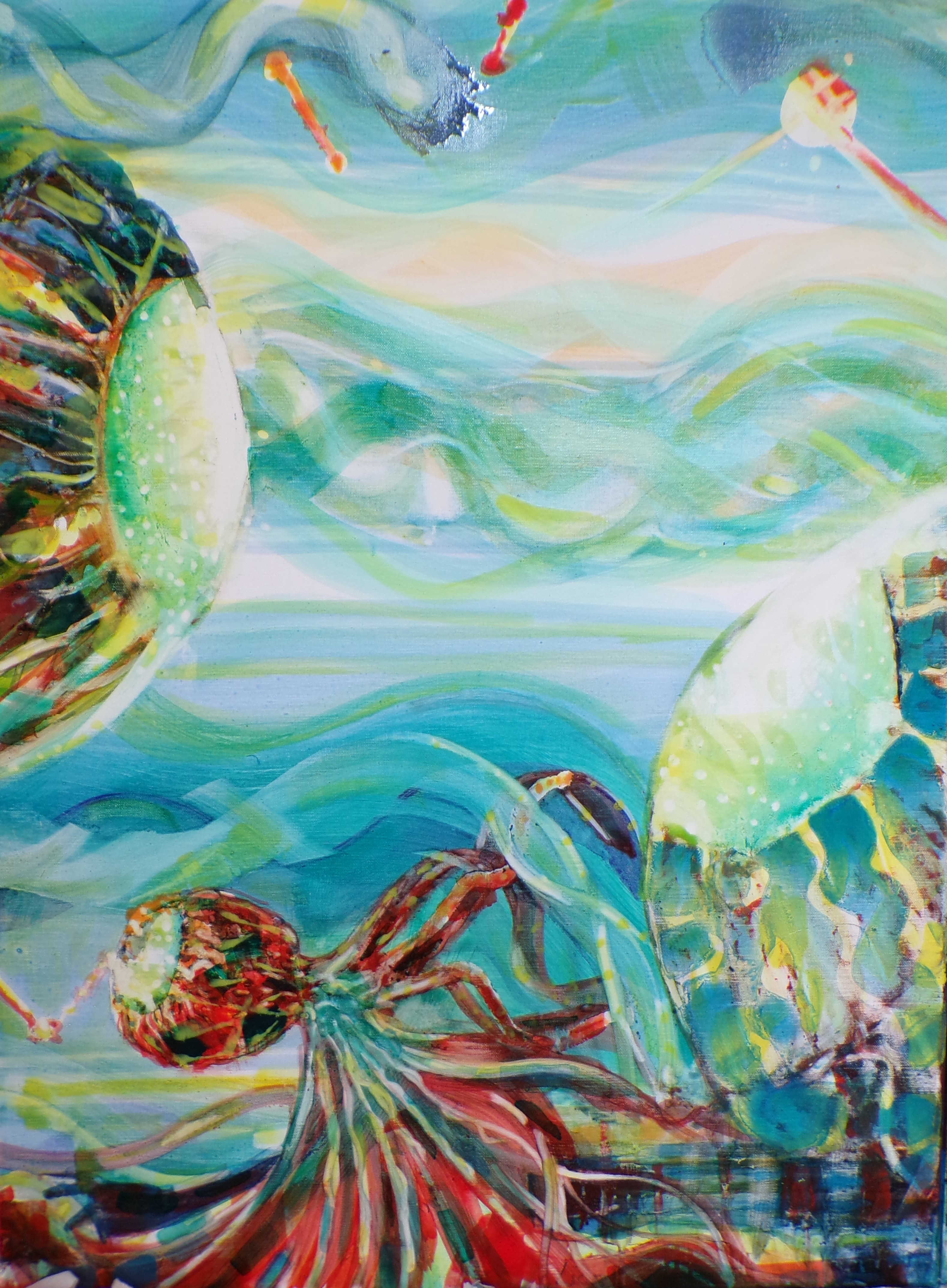 Lion Bamon painting 03