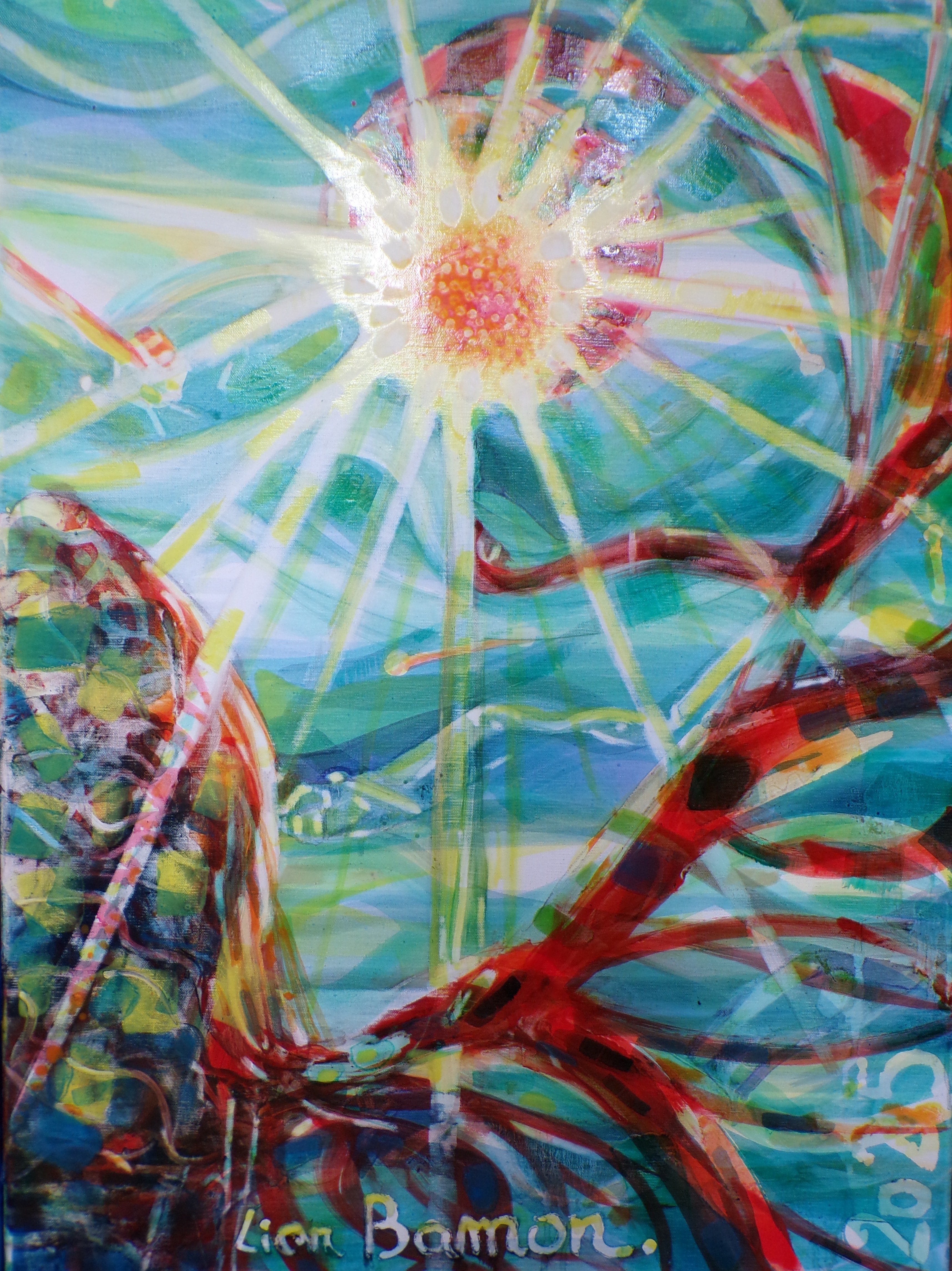 Lion Bamon painting 04