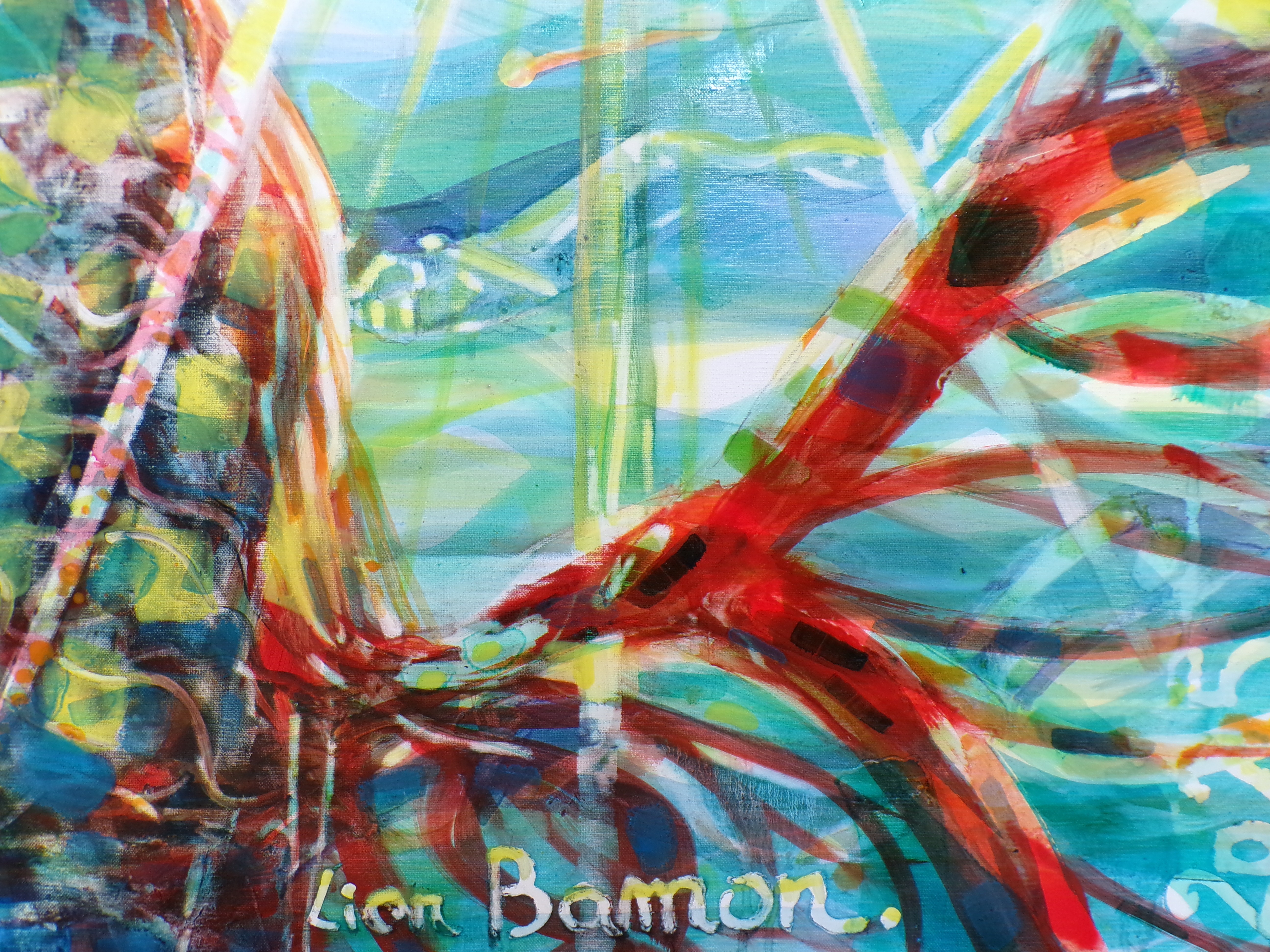 Lion Bamon painting 05