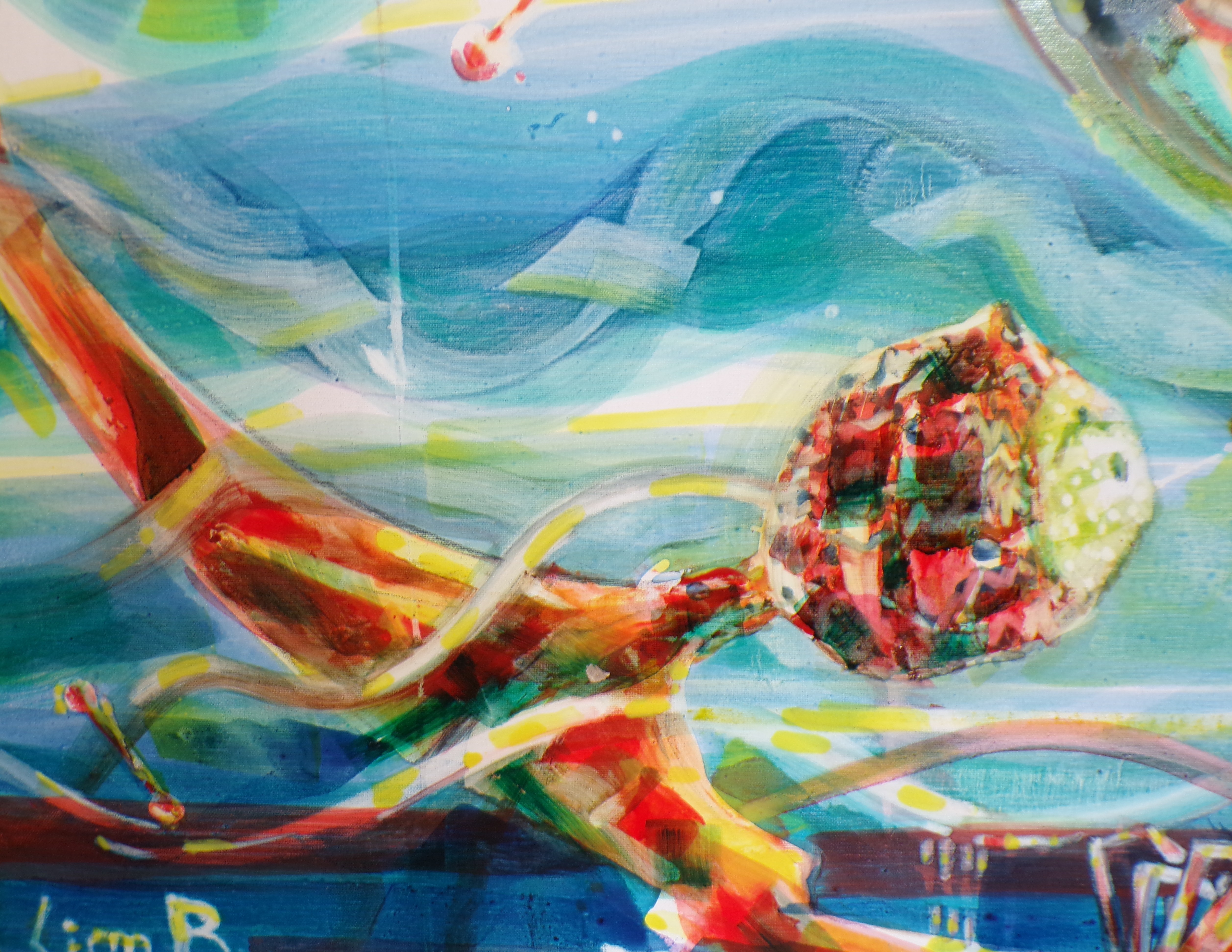 Lion Bamon painting 07