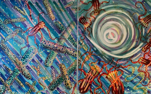 Lion Bamon painting 13