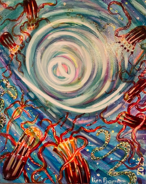 Lion Bamon painting 14