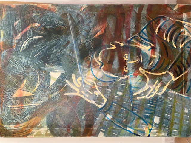 Lion Bamon painting 15