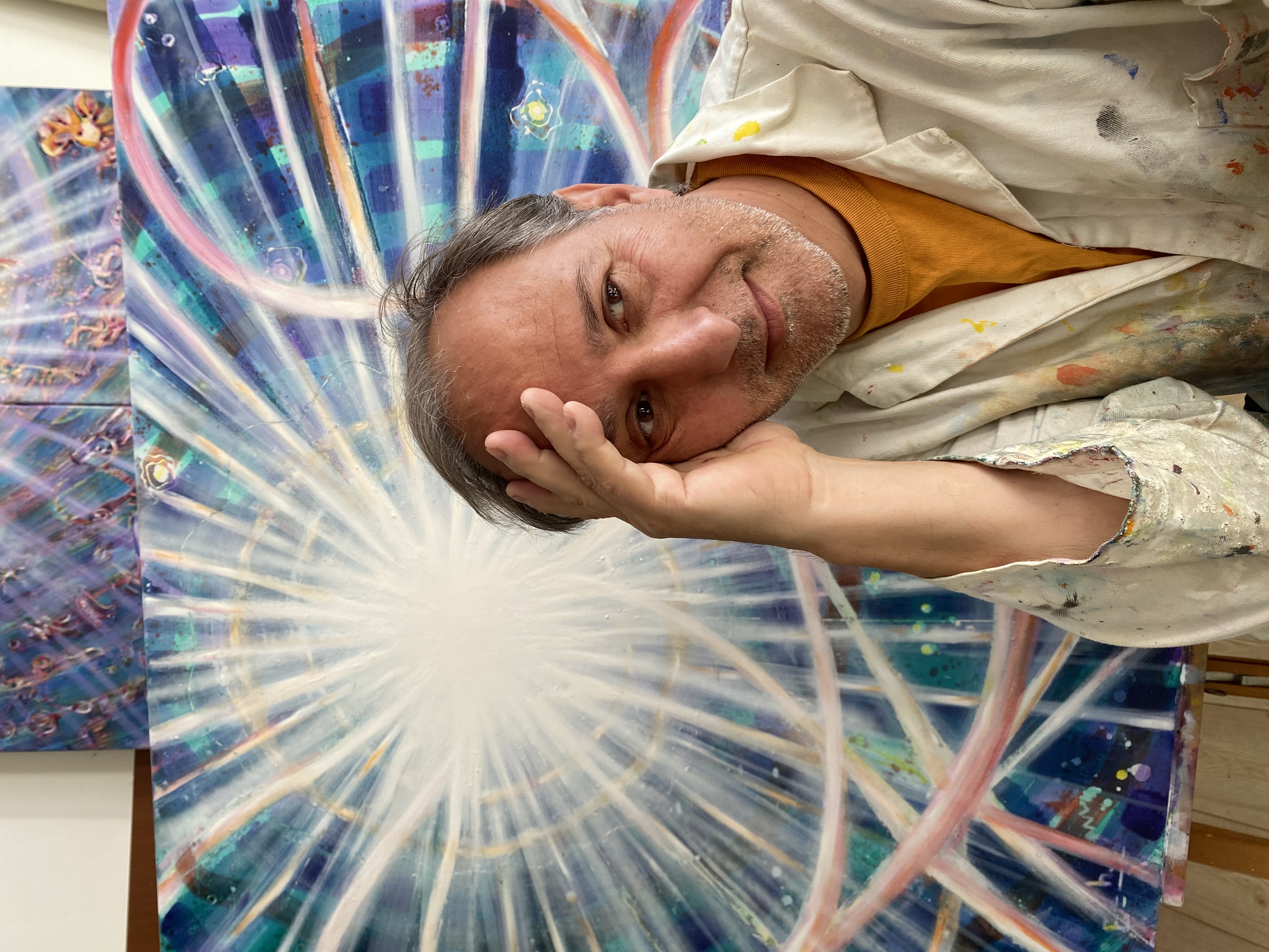 Lion Bamon painting process